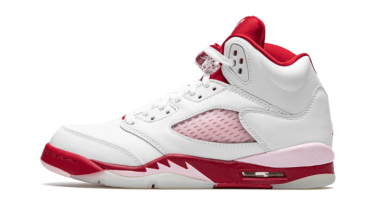 Air Jordan 5 Retro White Pink Red 440892-106