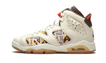 Air Jordan 6 Retro Quai 54 Sail Brown (2020) BB8LZT12