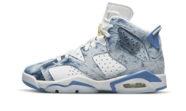 Air Jordan 6 Retro Washed Denim (2022) DM9045-100