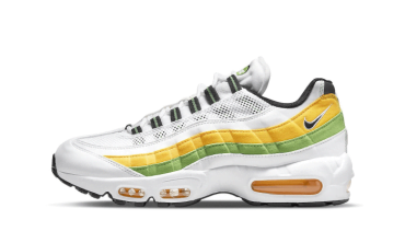 Air Max 95 Essential White Green Apple Tour Yellow DQ3429-100