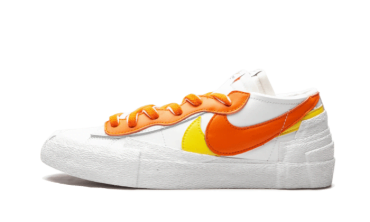 Blazer Low Sacai White Magma Orange DD1877-100