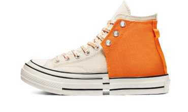 Chuck Taylor All-Star 2-in-1 70s Hi Feng Chen Wang Orange Ivory 169840C