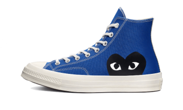 Chuck Taylor All-Star 70s Hi Comme des Garçons PLAY Blue Quartz 168300C