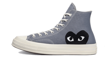 Chuck Taylor All-Star 70s Hi Comme des Garçons PLAY Steel Grey 171847C