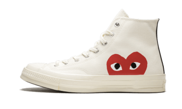 Chuck Taylor All-Star 70s Hi Comme des Garçons PLAY White 150204C