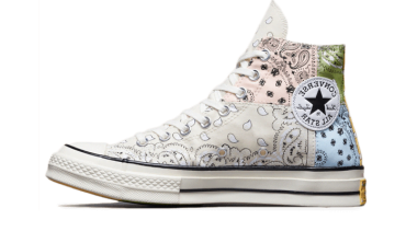 Chuck Taylor All-Star 70s Hi Offspring Paisley Beige 169881C