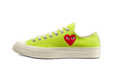 Chuck Taylor All-Star 70s Ox Comme des Garçons PLAY Bright Green 168302C
