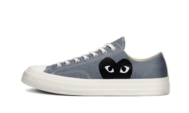 Chuck Taylor All-Star 70s Ox Comme des Garçons PLAY Steel Grey 171849C