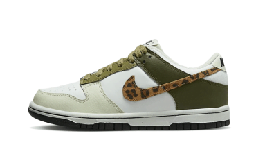 Dunk Low Olive Leopard DX9282-100