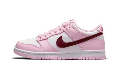Dunk Low Pink Red White CW1590-601