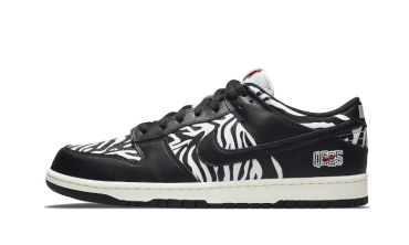 SB Dunk Low Quartersnacks Zebra DM3510-001