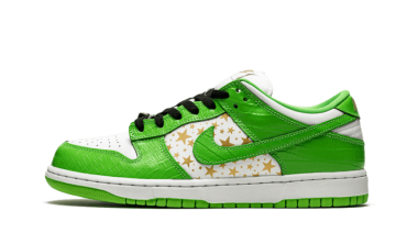SB Dunk Low Supreme Mean Green DH3228-101