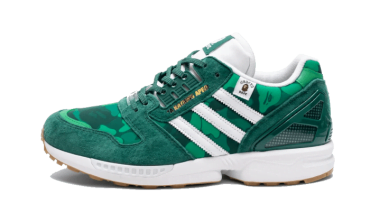 ZX 8000 Green Bape Undefeated FY8851